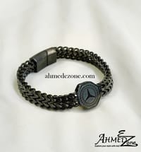 Men's Premium Quality Bracelet Double Row Black Edition_img_0