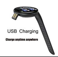 D18 Smart Watch Heart Rate Monitor Men's Women's Smartwatch Round Fitness Digital ..._img_2