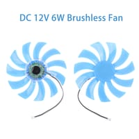 DC 12V 0.5A 6W Brushless Cooling Fan – Blue Plastic Fan | 11.1cm Diameter_img_0