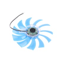 DC 12V 0.5A 6W Brushless Cooling Fan – Blue Plastic Fan | 11.1cm Diameter_img_4