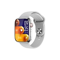 WS-S9 MAX Smartwatch with AMOLED Display and 2 Strap – Silver Color_img_0
