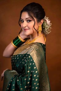 এক্সক্লুসিভ ডিজাইন সফট সিল্ক কাতান শাড়ি_img_1