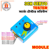 Servo Tester Gear Test CCPM Consistency Master Checker 3CH 4.8-6V with Indicator Light_img_2