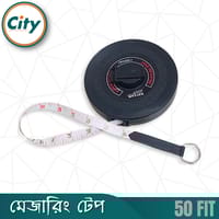 ১৫ মিটার পরিমাপক টেপ ৫০ ফুট ফিতা টেপ ফাইবার পিভিসি টেপ_img_2