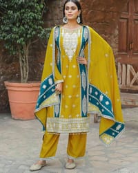 Indian Moslin Silk Georgette Embroidery Work_img_0