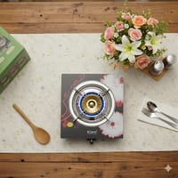 Kiam Gas Stove With Glass-Single Barner -G-52 LPG_img_3