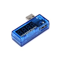 Digital USB Power Tester | Mini USB Charger Doctor | Transparent Voltmeter & Ammeter | Mobile Power Current Voltage Detector_img_0