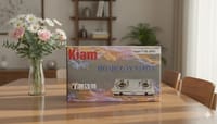 Kiam Gas Stove Stainless Steel-Double Burner- TSR 2050_img_4