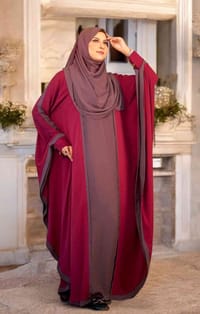 Premium Dubai Cherry Borka (Only Borka)_img_1