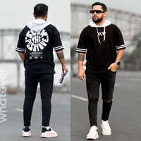 WE Hoodie T Shirt Black_img_0