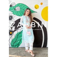 SKY BLUE KURTI_img_1