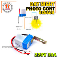 Ac Day Night Auto On Off light Sensor switch 10A/Automatic Auto On Off Street Light Switch Photo Control Sensor for AC 220V 10A_img_2