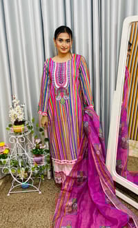 Purple-Pink Rainbow Magic Three Piece_img_3