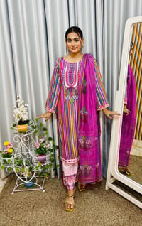 Purple-Pink Rainbow Magic Three Piece_img_5