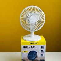 Awei F21 Mini Rechargeable Fan (2000mAh)- White Color_img_0