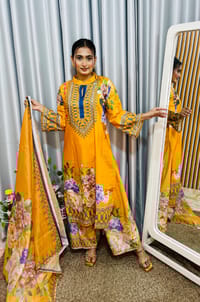 Flowleaf Yellow Bloom Three Piece_img_1