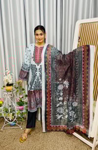 Graya Green x Merun Elegance Three Piece_img_0