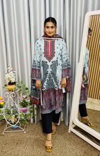 Graya Green x Merun Elegance Three Piece_img_3