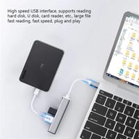 GEEOO GB201 Type-C USB Hub | 4-Port High-Speed Data & Charging Hub_img_2