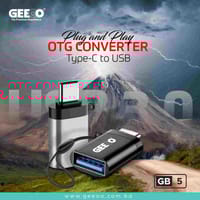 GEEOO GB5 Type-C to USB 3.0 OTG Converter | Fast Data & Charging Adapter_img_1