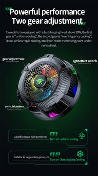 Plextone EX1 Pro 18w Mobile Phone Cooler Fan_img_8