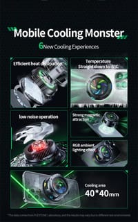 Plextone EX1 Pro 18w Mobile Phone Cooler Fan_img_2