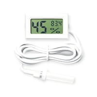 Digital LCD Mini Thermometer Hygrometer | Temperature & Humidity Meter | White_img_1
