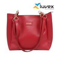 Signature Classic shoulder women's tote bags(maroon)_img_0