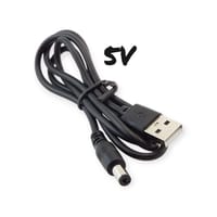 USB to 5.5mm x 2.1mm DC 5V 2A Barrel Jack Power Cable (60cm)_img_0