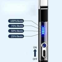 Premium USB Type-C Rechargeable Arc Electric Gas Lighter – JL895_img_2