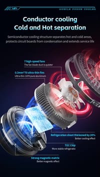 Plextone UF1 10w Mobile Phone Cooler Fan_img_10