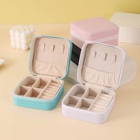 1pcs Portable Jewelry Storage Box Travel Storage Organizer Jewelry Case Earrings Necklace Ring Jewelry Organizer_img_0
