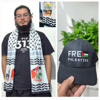 ফিলিস্তিন মাফলার ক্যাপ কম্বো_img_0