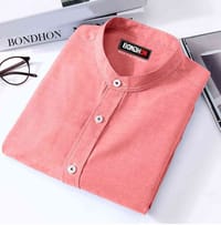 Men's Solid Colour Cotton Full sleeve Shirt_img_0