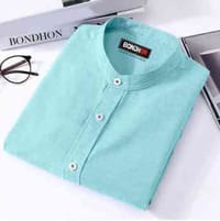 Men's Solid Colour Cotton Full sleeve Shirt_img_0