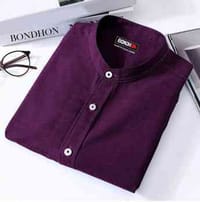Men's Solid Colour Cotton Full sleeve Shirt_img_0