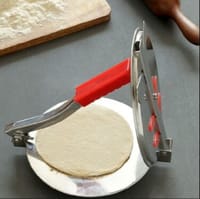 Modern Innovator Manual High Grade Stainless Steel Puri Press Maker Ruti Making Press Machine Khakhra,Thepala Roti Machine_img_2