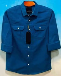 👕 Casual Full Sleeve Double Pocket Shirt✨ Premium Export Quality Oxford Cotton Shirt ✨_img_0