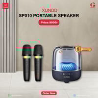 XUNDD SP010 Transparent Wireless Karaoke Speaker_img_0