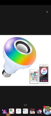 High-quality Smart Music Led Light Bulb With Remote Control and Bluetooth Speaker_img_5