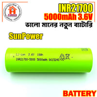 INR21700 5000mAh-50SE Grade A 3.7V 6C 20/30A SunPower_img_5