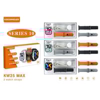 KEQIWEAR KW25 MAX Smart AMOLED Watch | Health & Fitness | 3 Straps | Android & iOS_img_1