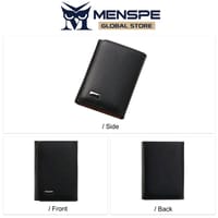 💥MENSPE Anti-Theft RF ID Blocking Safety PU Leather Wallet_img_3