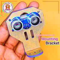 Mounting Bracket For HCSR04 Ultrasonic Distance Sensor Mounting Bracket Holder Using For Smart Car Ultrasonic Sonar Case Holder Bracket Adapters_img_0