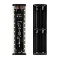 Fast Charging 8pcs 18650 Battery Power Bank Case with LED Light_img_2