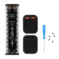 Fast Charging 8pcs 18650 Battery Power Bank Case with LED Light_img_3