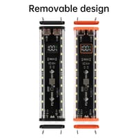 Fast Charging 8pcs 18650 Battery Power Bank Case with LED Light_img_6