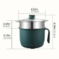 Double Layer Mini Cooking Hot Pot | 1L | 600W_img_3