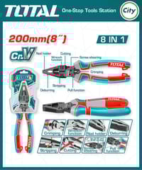 ৮ ইন ১ মাল্টি ফাংশন কম্বিনেশন প্লায়ারস TOTAL THTMF186_img_0