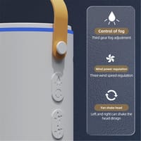 Rechargeable Remote Control Double Head Spray Cooling Fan_img_3